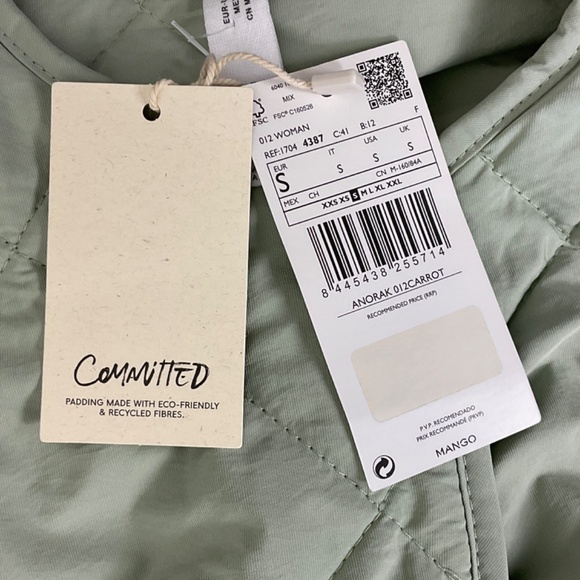 Mango Ultralight Quilted Jacket NWT - Picture 9 of 11